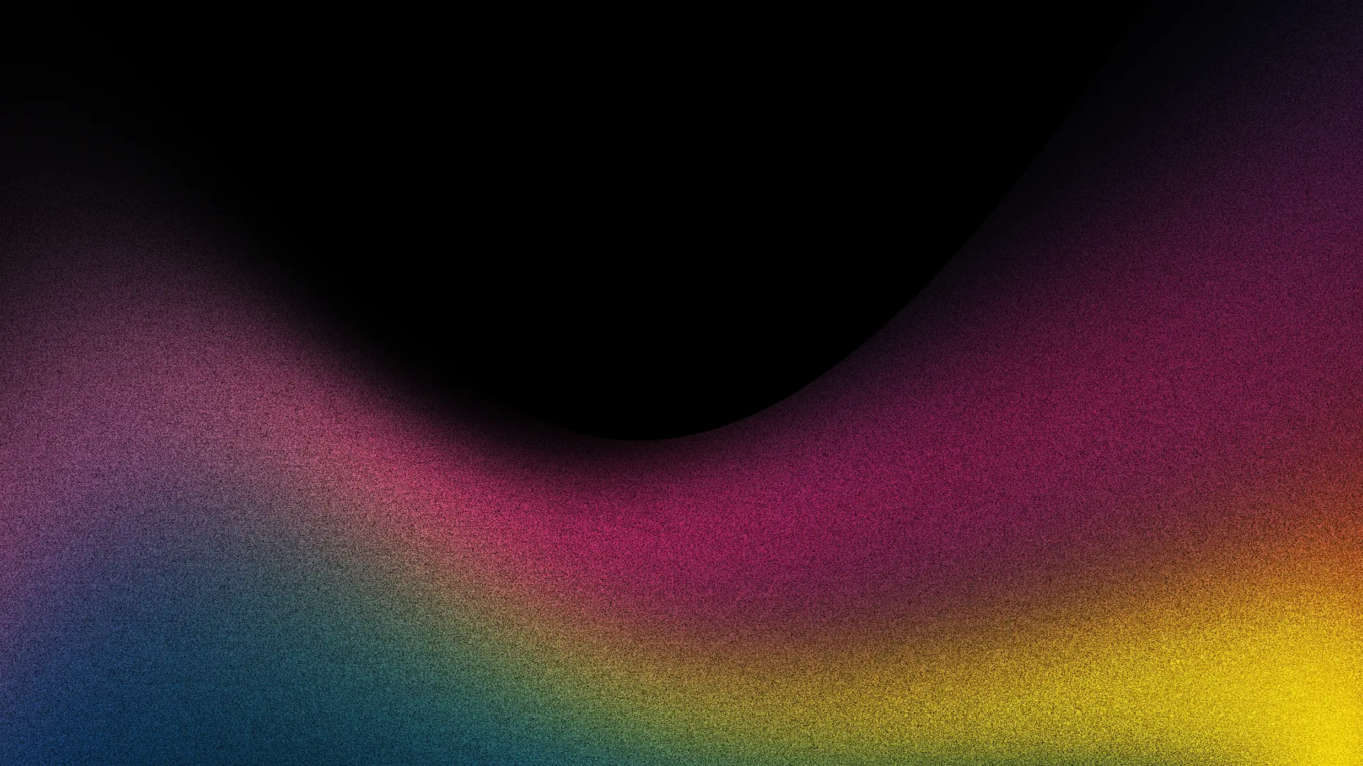 Blurred abstract gradient with deep blue and orange color fields