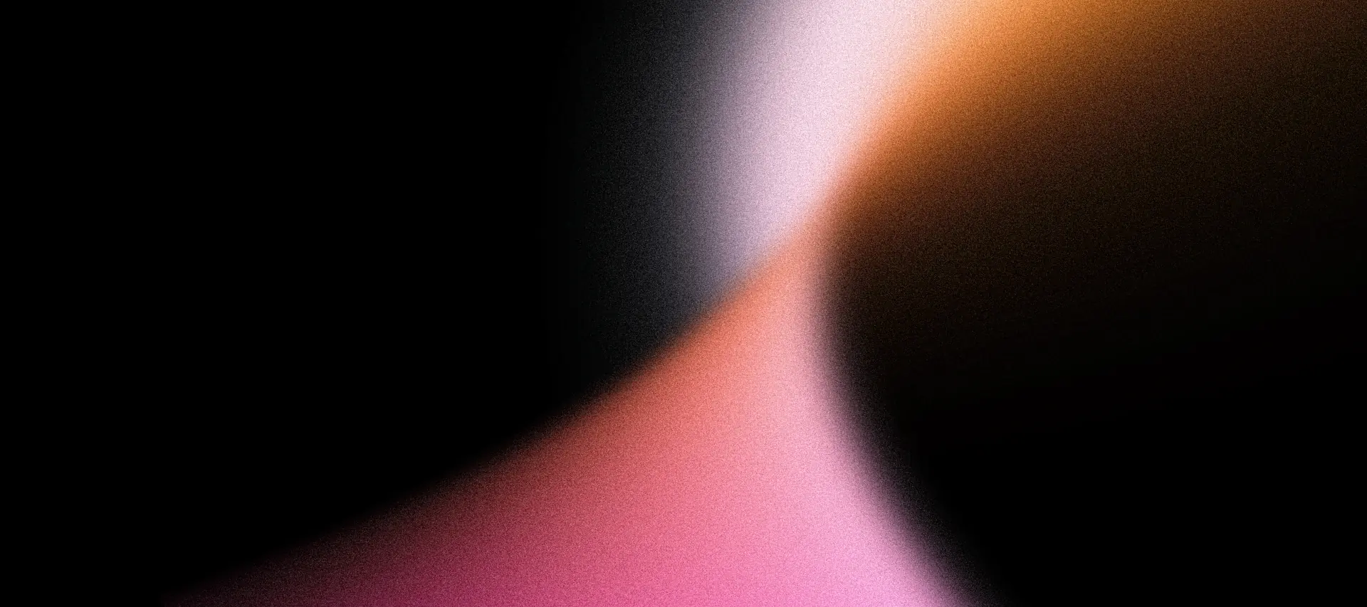 Abstract pink, orange, and black light streaks